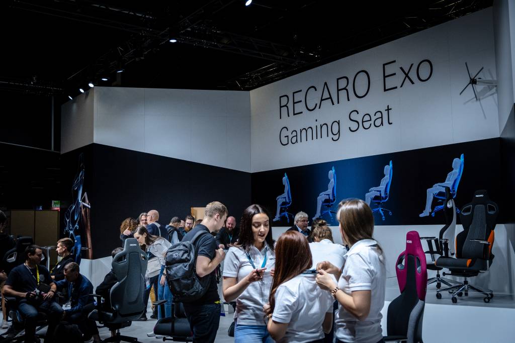 RECARO booth at Gamescom 2019
