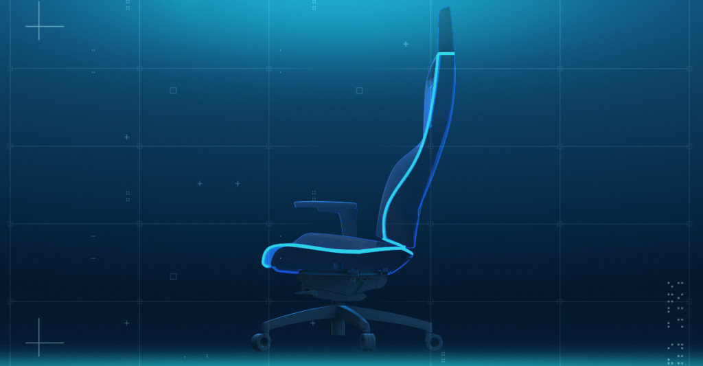 Le fauteuil gamer RECARO Exo utilise des matériaux résistants et respirants.